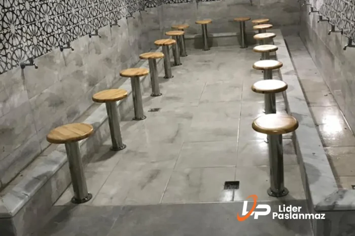 Krom Abdesthane, Şadırvan Oturakları, taburesi