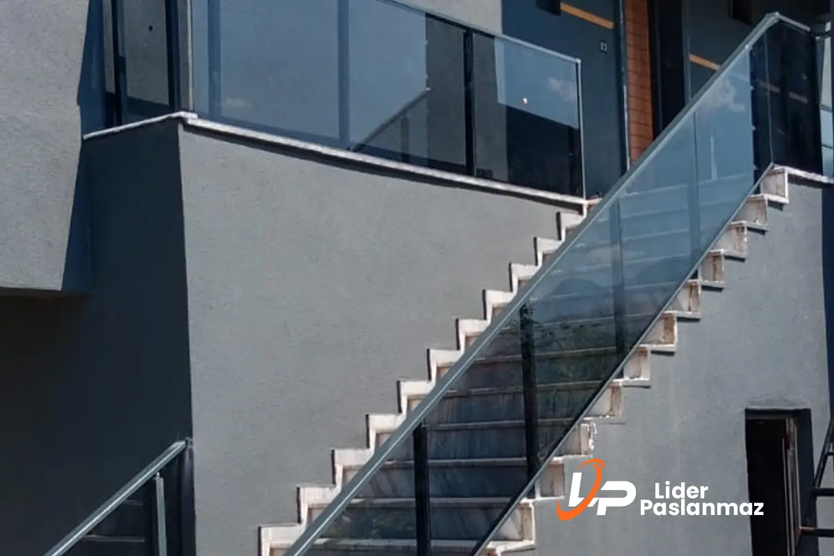 Alüminyum Cam Merdiven Korkuluk Alüminyum Cam Merdiven Korkuluk